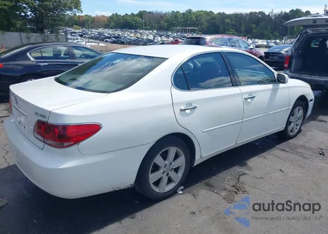 2005 Lexus Es 330 z USA, uszkodzony, nr VIN JTHBA30G355078012
